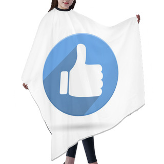 Personality  Thumbs Up Icon Hair Cutting Cape