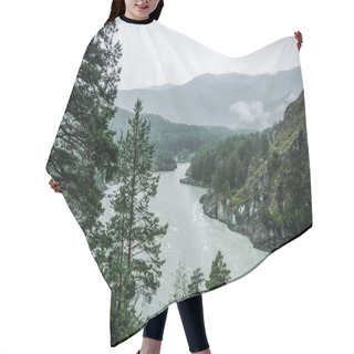 Personality  Mountain River Hair Cutting Cape