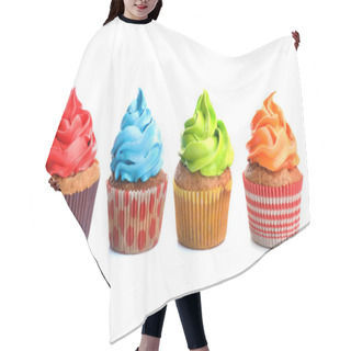 Personality  Tasty Colorful Cupcakes  Hair Cutting Cape