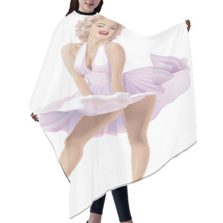 Personality  Marilyn Monroe Hair Cutting Cape