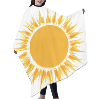 Personality  Abstract Sun Shape For Your Design Hair Cutting Cape