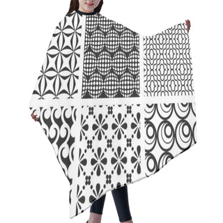Personality  Retro Textures, Vector Hair Cutting Cape