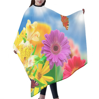 Personality  Gerber Flowers Hair Cutting Cape
