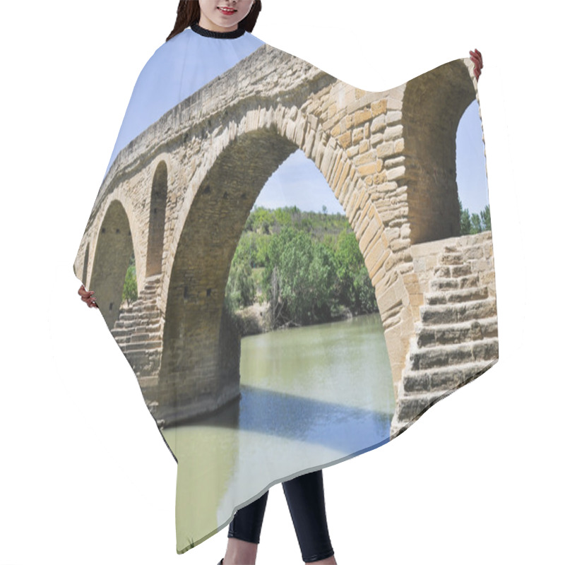 Personality  Puente La Reina Bridge , Navarra (Spain) Hair Cutting Cape