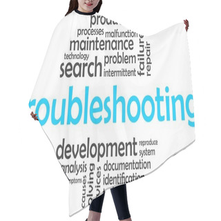 Personality  Word Cloud - Troubleshooting Hair Cutting Cape