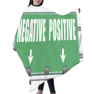 Personality  Negative Or Positive Thinking Hair Cutting Cape