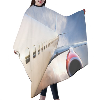 Personality  Airplane In Flight Hair Cutting Cape