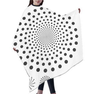 Personality  Dots, Circles Pattern Hair Cutting Cape