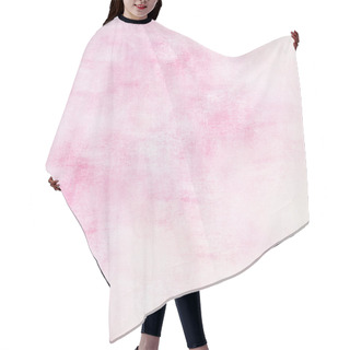 Personality  Soft Pink Background Hair Cutting Cape