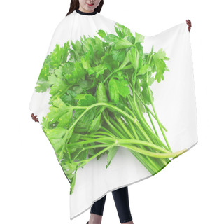 Personality  Green Parsley Hair Cutting Cape