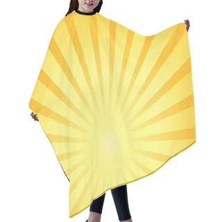 Personality  Sun Theme Abstract Background 1 Hair Cutting Cape