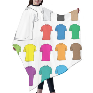 Personality  T-shirt Hair Cutting Cape