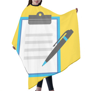 Personality  Vector Form Icon Hair Cutting Cape
