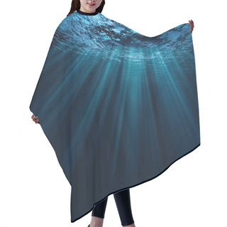 Personality  Deep Water Background Hair Cutting Cape