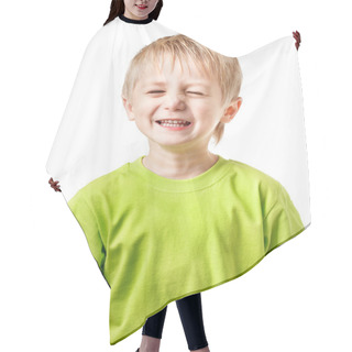 Personality  Boy Smile Hair Cutting Cape