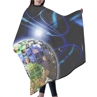 Personality  Global Worldwide Network Of Hair Cutting Cape