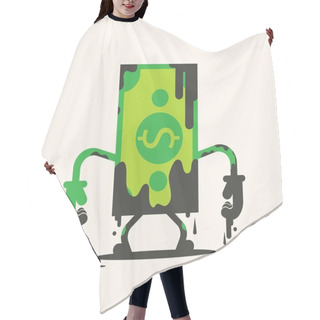 Personality  Dirty Money Hair Cutting Cape