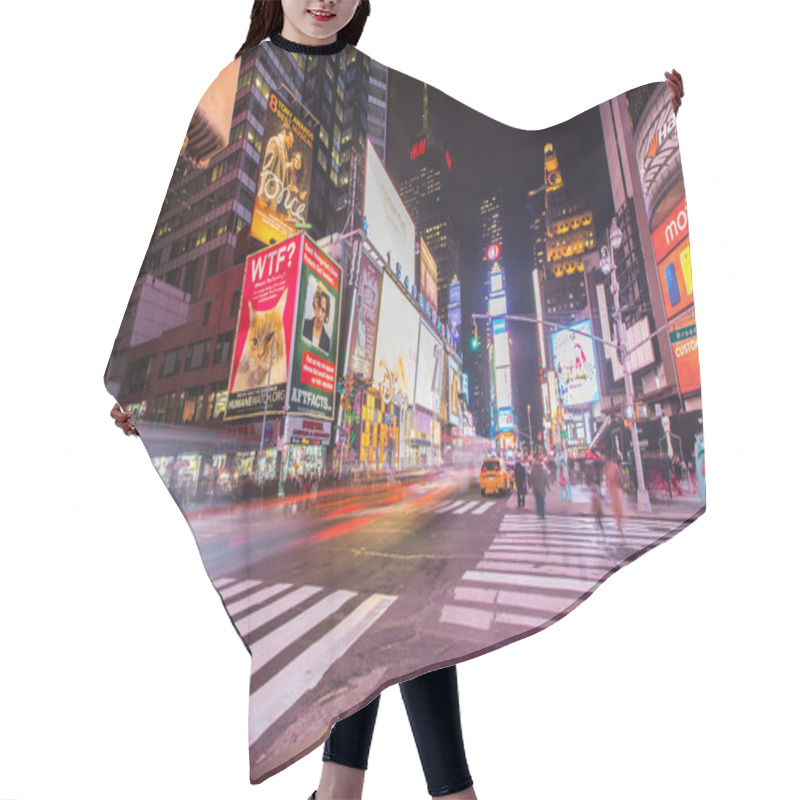 Personality  New York Times Square Hair Cutting Cape