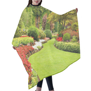 Personality  Lush Garden In Spring Hair Cutting Cape