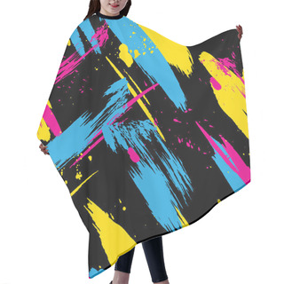 Personality  Retro 1980s Pattern Hair Cutting Cape