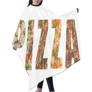 Personality  Letters From Pizza Hair Cutting Cape