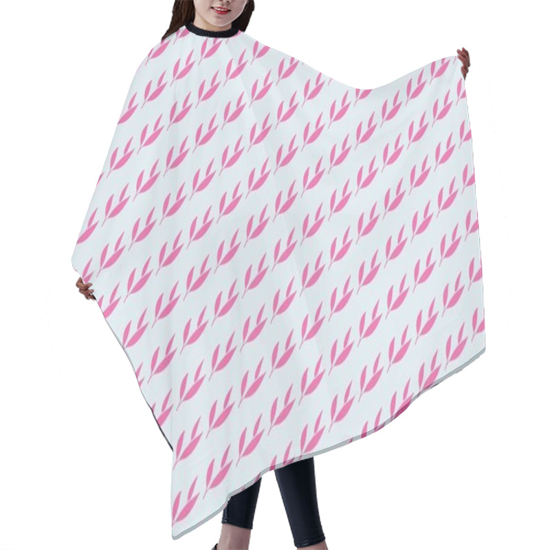 Personality  Modern colorful backdrop with hexagonal pattern hair cutting cape