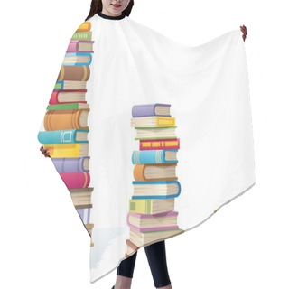 Personality  Book Stacks Hair Cutting Cape