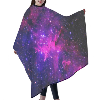 Personality  A Beautiful Galaxy In Deep Space. Elements Of This Image Were Furnished By NASA. For Any Purpose. Hair Cutting Cape