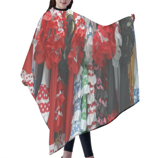 Personality  Andalusian Flamenco Costumes Hair Cutting Cape