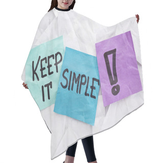 Personality  Keep It Simple Hair Cutting Cape