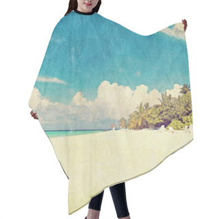 Personality  Vintage Photo Hair Cutting Cape