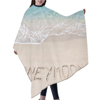 Personality  Honeymoon Written On The Sand Hair Cutting Cape