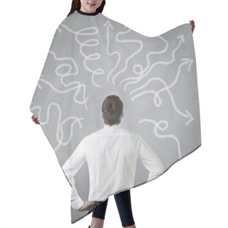 Personality  Confusion Hair Cutting Cape