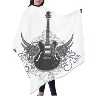 Personality  Music Abstract Hair Cutting Cape