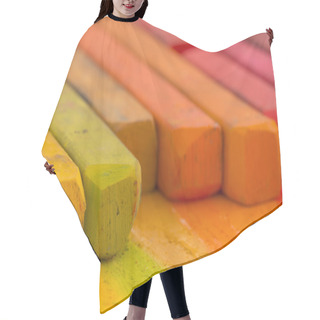 Personality  Artistic Crayons Hair Cutting Cape