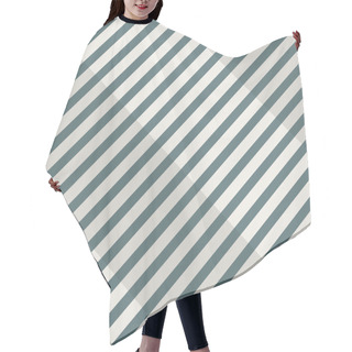 Personality  Modern Striped  Seamless Pattern Hair Cutting Cape