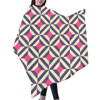 Personality  Geometric Striped Pattern Background Hair Cutting Cape