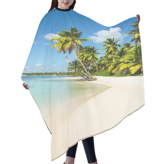 Personality  Amazing View Of Caribbean Beach Hair Cutting Cape