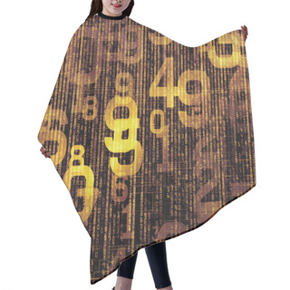 Personality  Number Arrangement Hair Cutting Cape