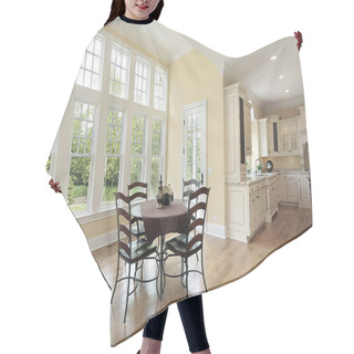 Personality  Eating Area In New Construction Home Hair Cutting Cape