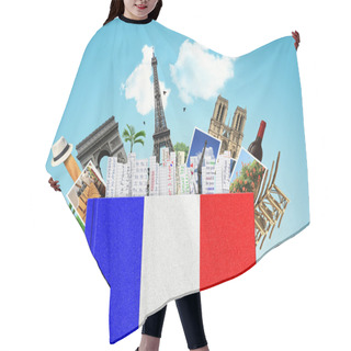 Personality  French Language Hair Cutting Cape