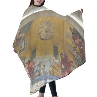 Personality  Religious Scene Hair Cutting Cape
