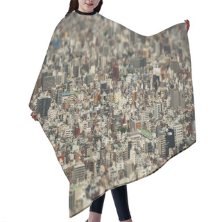 Personality  Tokyo Skyline View Hair Cutting Cape