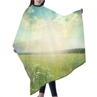 Personality  Landscape Hair Cutting Cape