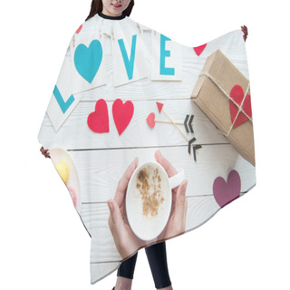 Personality  Valentines Day Composition  Hair Cutting Cape