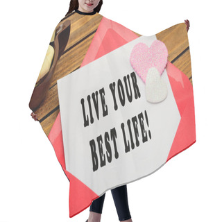 Personality  Live Your Best Life Hair Cutting Cape