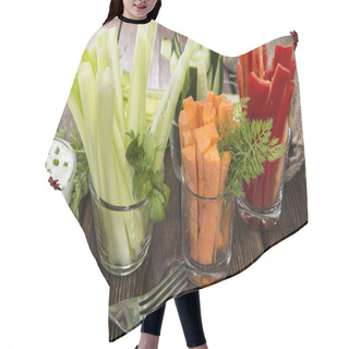 Personality  Fresh Diet Food Hair Cutting Cape