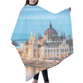 Personality  Parliament Building In Budapest Hair Cutting Cape