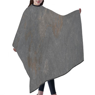 Personality  Panoramic Shot Of Grey Stone Weathered Texture Hair Cutting Cape