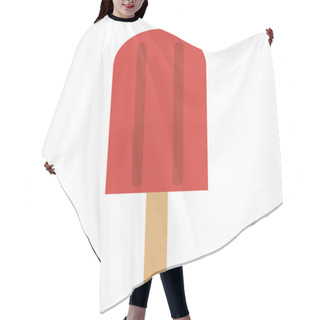 Personality  Single Popsicle Icon Hair Cutting Cape